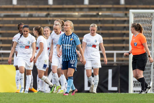Djurgårdens Tove Almqvist deppar