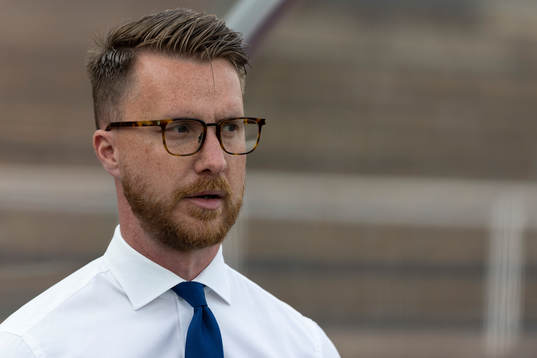 Växjö DFFs huvudtränare Olof Unogård
