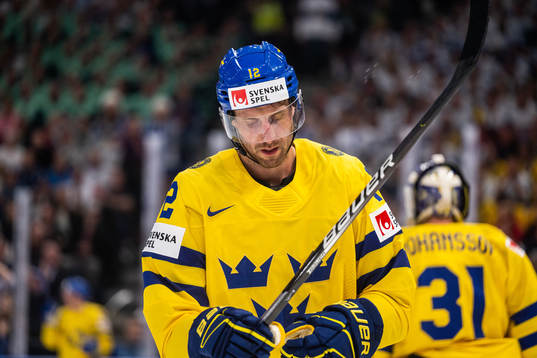 Patrik Nemeth of Sweden looks dejected
