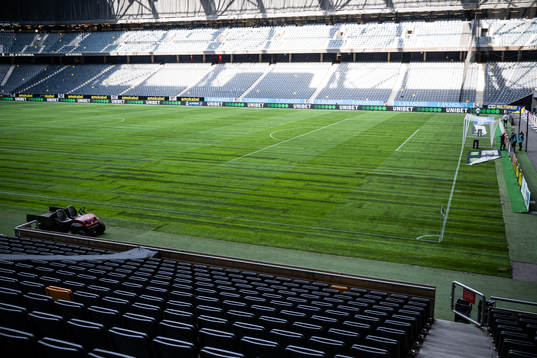 Gräsmattan på Friends Arena