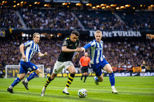 IFK Göteborgs Johan Bångsbo och Oscar Wendt