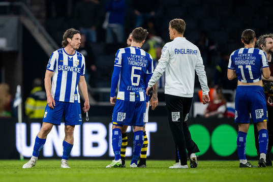 IFK Göteborgs Gustav Svensson deppar