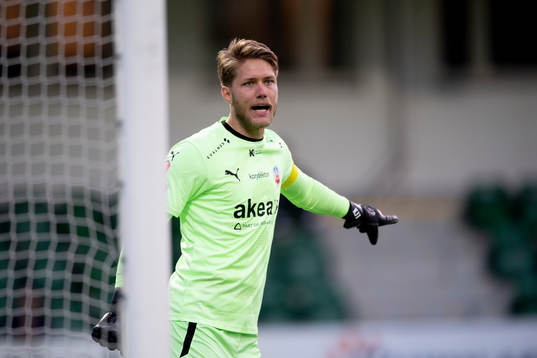 Helsingborgs målvakt Kalle Joelsson
