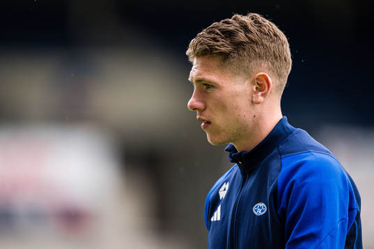 Markus Kaasa of Molde arrives