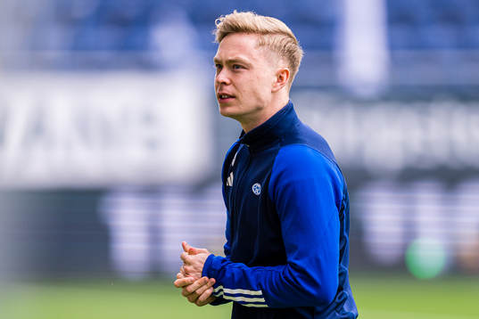 Ola Brynhildsen of Molde arrives