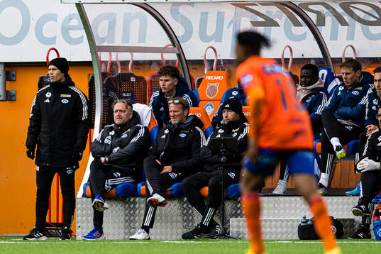 Eirik Mæland, assistant coach of Molde,, Erling Moe, head