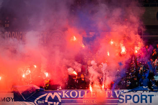 Spectators in the stands