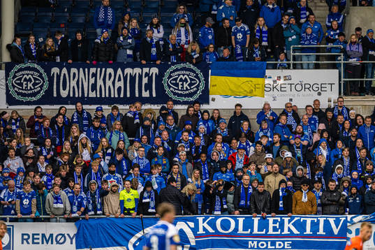 Spectators in the stands
