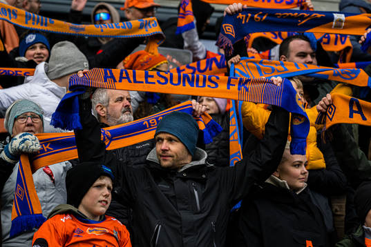 Spectators in the stands