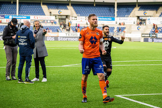 David Fällman and Sten Michael Grytebust of Aalesund