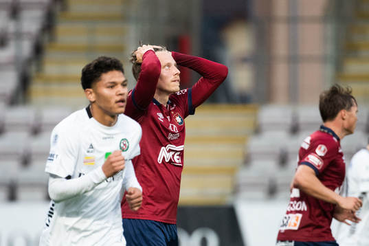 Örgrytes Viktor Lundberg deppar