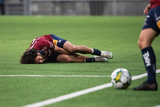 Örgrytes Hady Saleh Karim har ont