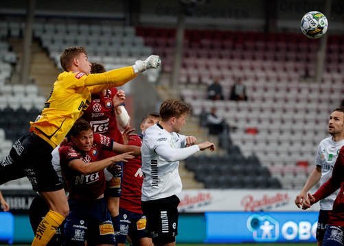 Örgrytes målvakt Mathias Nilsson