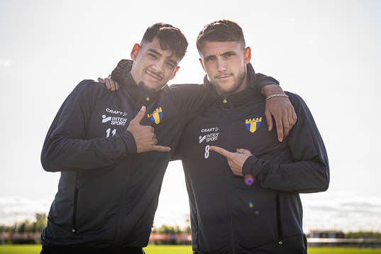 Torns IFs Osama Khattab och Hampus Ferhm