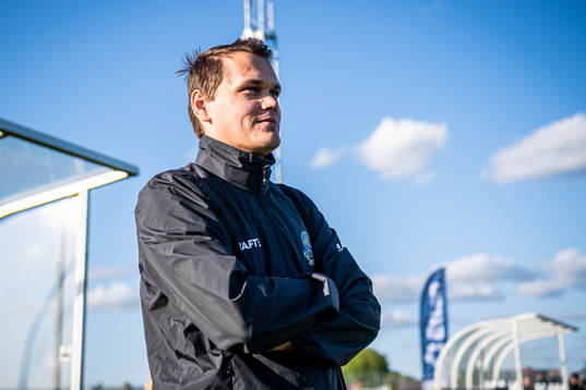 Lunds BKs fysioterapeut Ludvig Sandahl Svensson