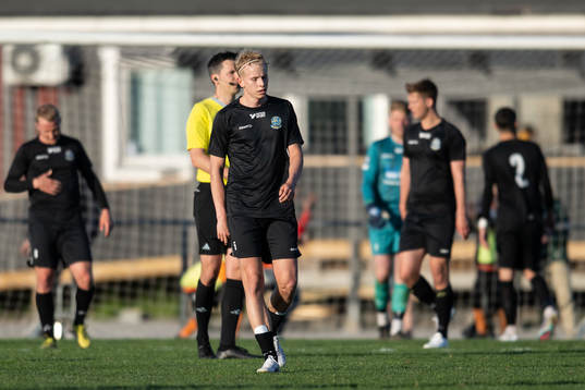 Lunds BKs Jakob Andersson deppar