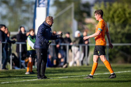 Torns IFs tränare Richard Ringhov och Ludvig Bergman