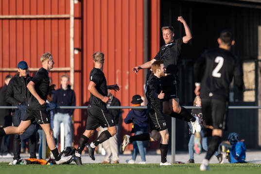 Lunds BKs Noel Hansson jublar