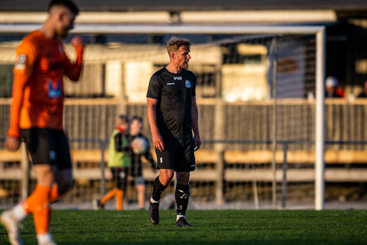 Lunds BKs Linus Olsson deppar