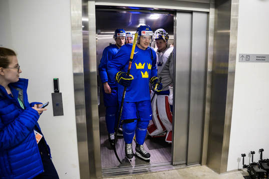 Jacob de la Rose, Patrik Nemeth, Jakob Silfverberg and