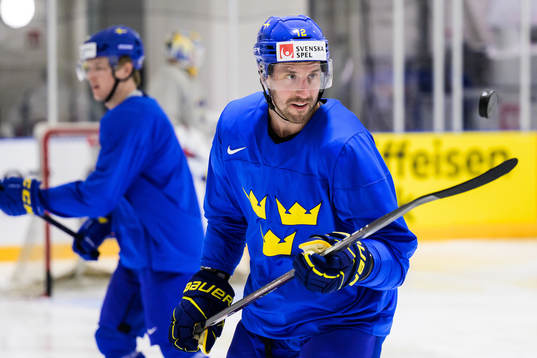 Patrik Nemeth of Sweden at a practice session