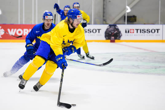 Jonathan Pudas of Sweden at a practice session