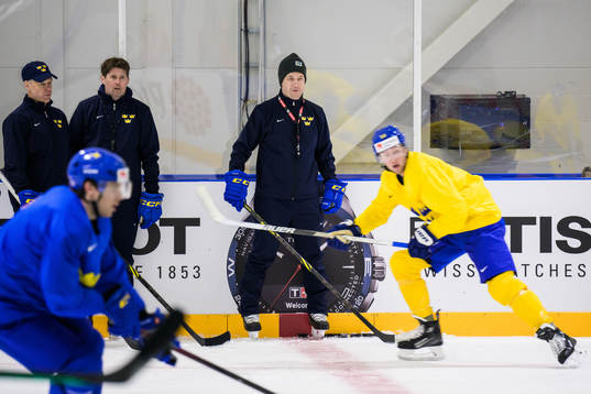 Assistant coach Nicklas Rahm, assistant coach Stefan