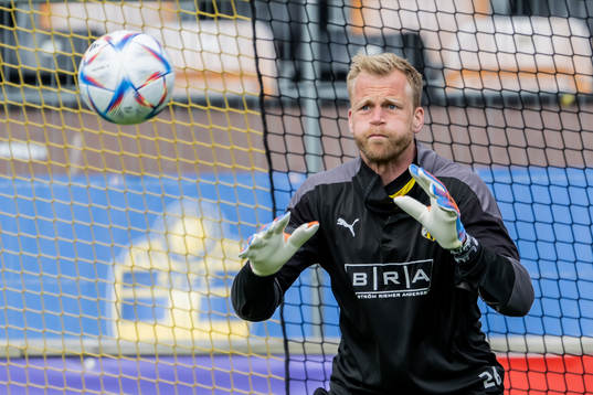 Målvakt Peter Abrahamsson