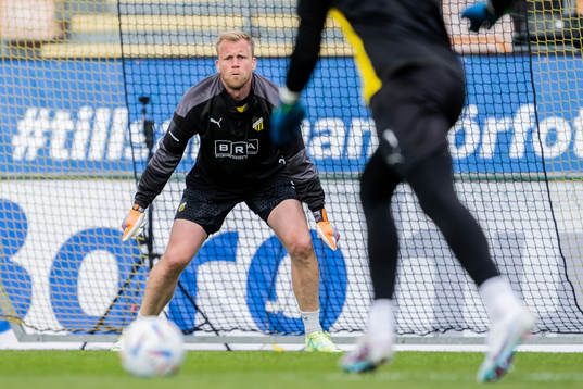 Målvakt Peter Abrahamsson