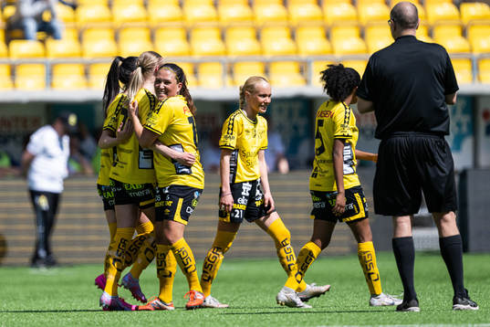 Elfsborgs spelare jublar