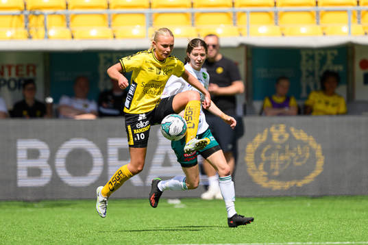 Elfsborgs Matilda Ståhlbom Karlsson och Rådas Matilda