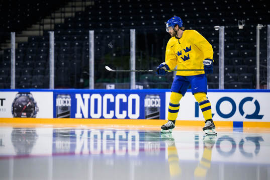 Timothy Liljegren of Sweden at a practice session
