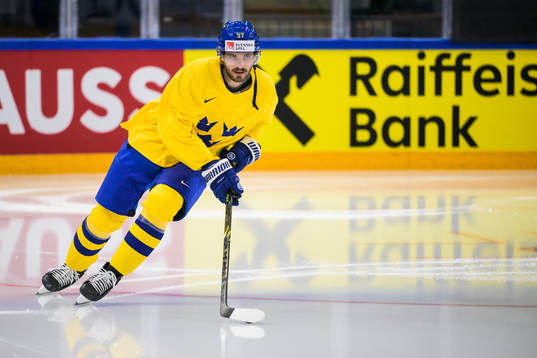 Timothy Liljegren of Sweden at a practice session