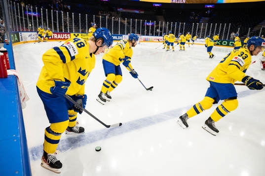 Jonatan Berggren, Anton Lindholm and Jakob Silfverberg of