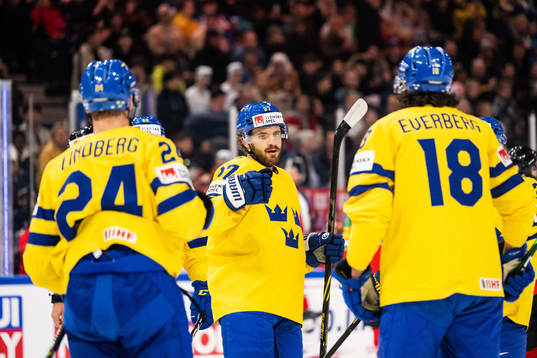 Oscar Lindberg, Timothy Liljegren and Dennis Everberg of