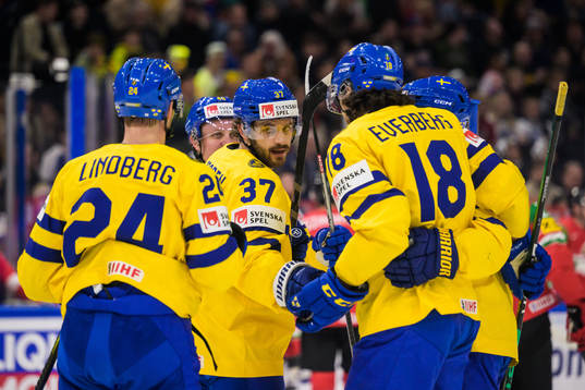 Oscar Lindberg, Fabian Zetterlund, Timothy Liljegren and