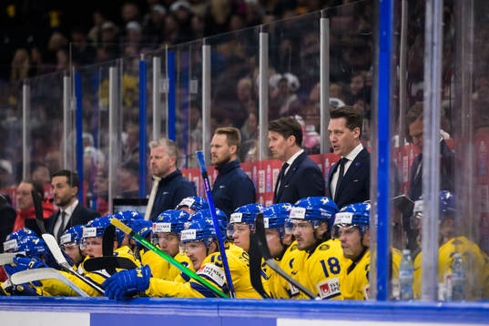 Head coach Sam Hallam of Sweden
