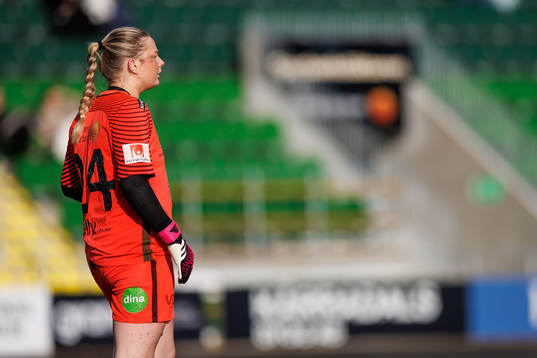 Falkenbergs målvakt Milla Svensson