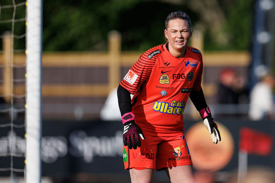 Falkenbergs målvakt Milla Svensson