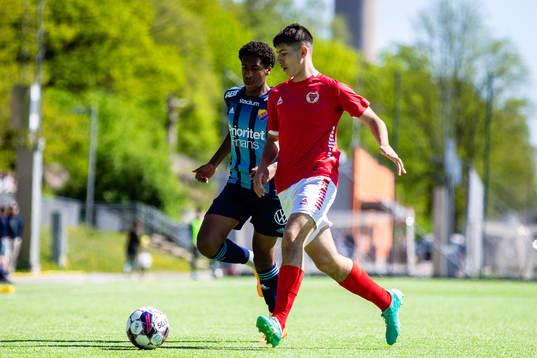 Djurgårdens Isak Alemayehu Mulugeta och Kalmars Arvin