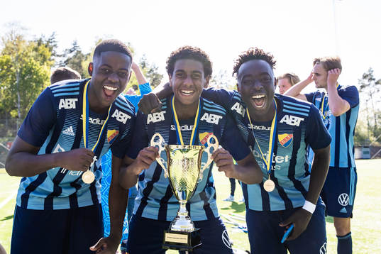 Djurgårdens Alieu Atlee Manneh, Isak Alemayehu Mulugeta