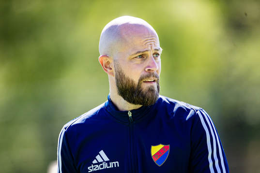 Djurgårdens tränare Johan Palm