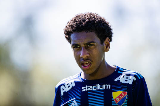 Djurgårdens Isak Alemayehu Mulugeta