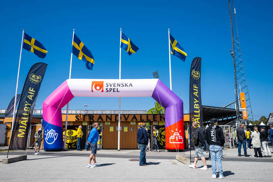 Exteriör av Strandvallen
