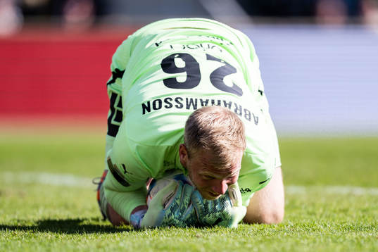 Häckens målvakt Peter Abrahamsson