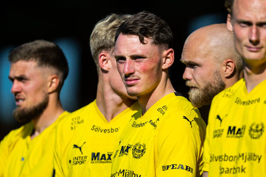 Mjällbys Noah Persson deppar