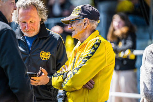 Supportrar anländer
