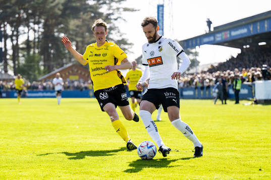 Mjällbys Alexander Johansson och Simon Sandberg