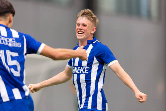 IFK Göteborgs Rasmus Nåfors Dahlin jublar