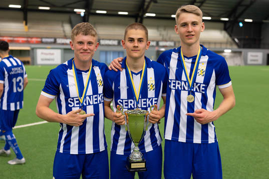 IFK Göteborgs Rasmus Nåfors Dahlin, Erik Nilsson och
